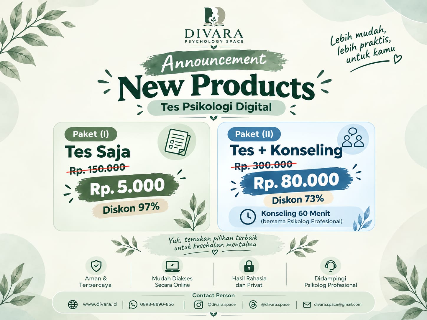 Tes Psikologi Digital Divara: Cara Praktis Memahami Kondisi Diri
