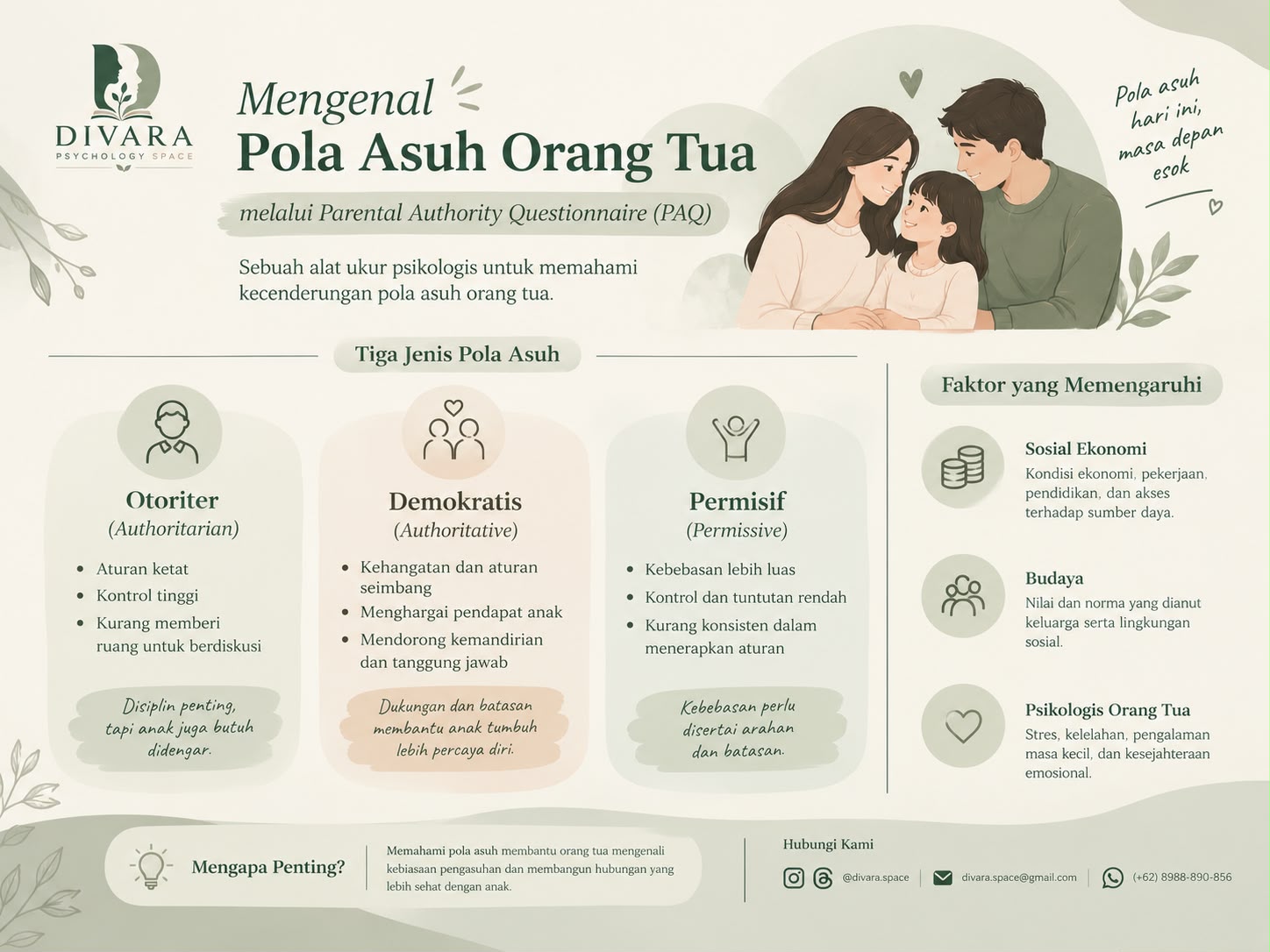 Mengenal Pola Asuh Orangtua: Bagaimana Cara Pengasuhan Membentuk Perkembangan Anak?